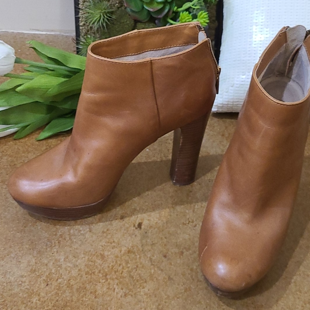 Michael Kors ankle bootie heels